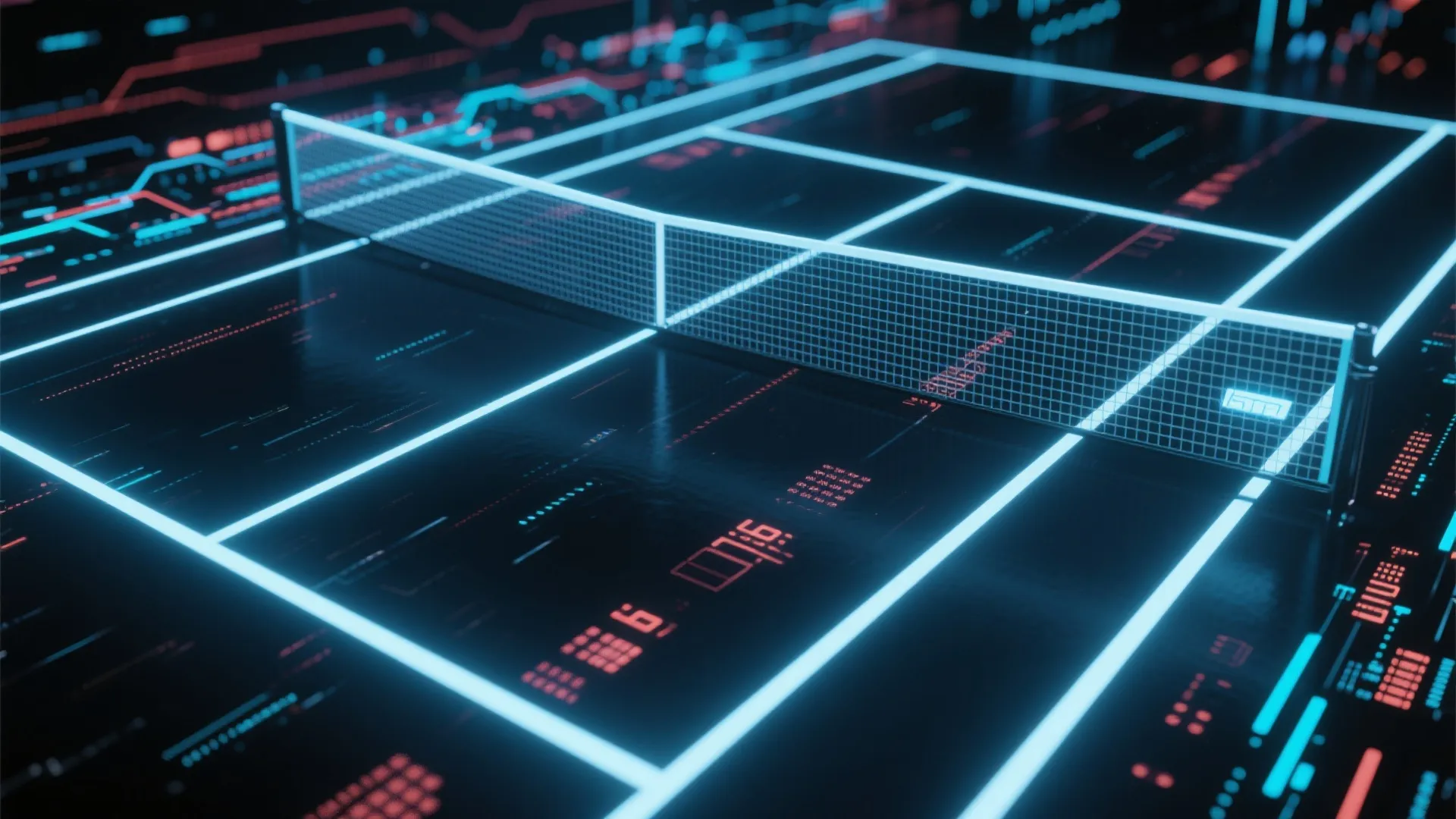 网球数据科技背景